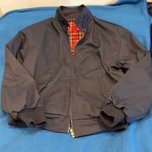 Navy Harrington Jacket
